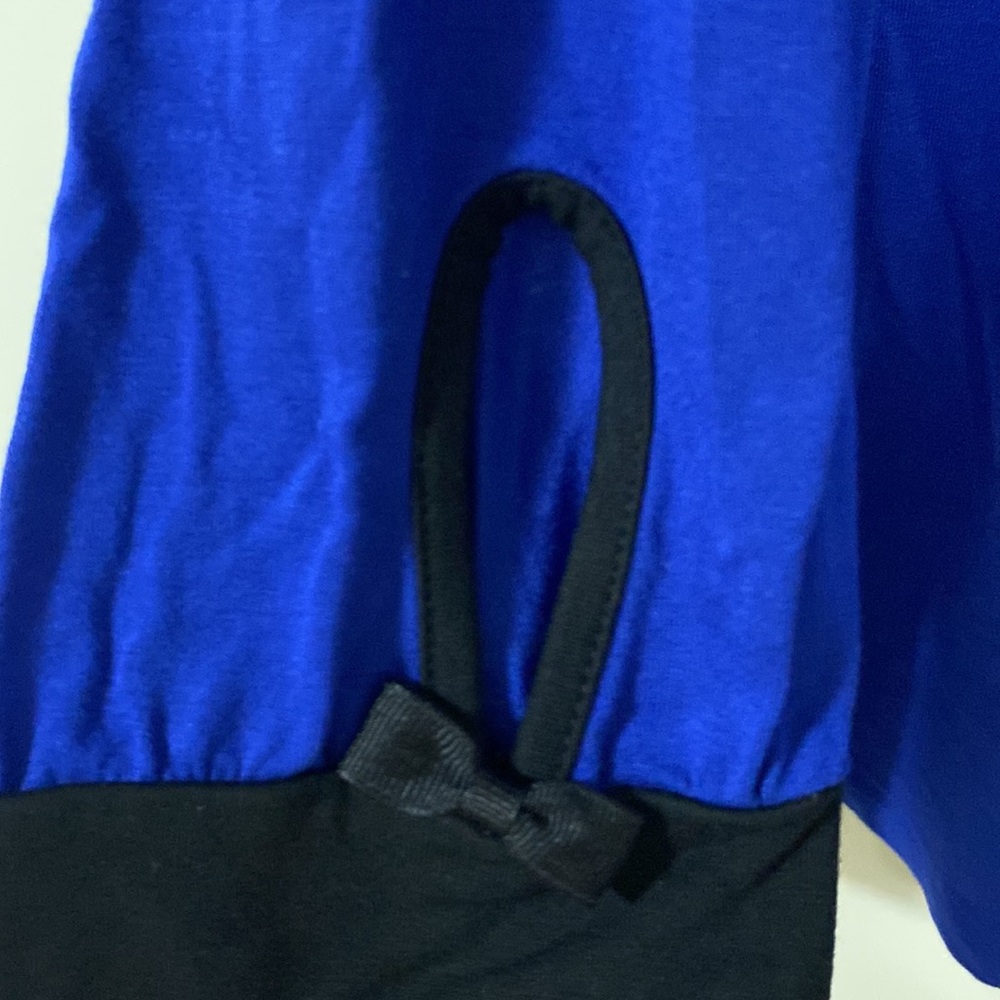 The Limited 3/4 sleeve top small blue - Picture 4 of 6